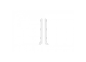 Left end ZL80, right end ZP80 (set of 2 pieces) RAL9003 WHITE